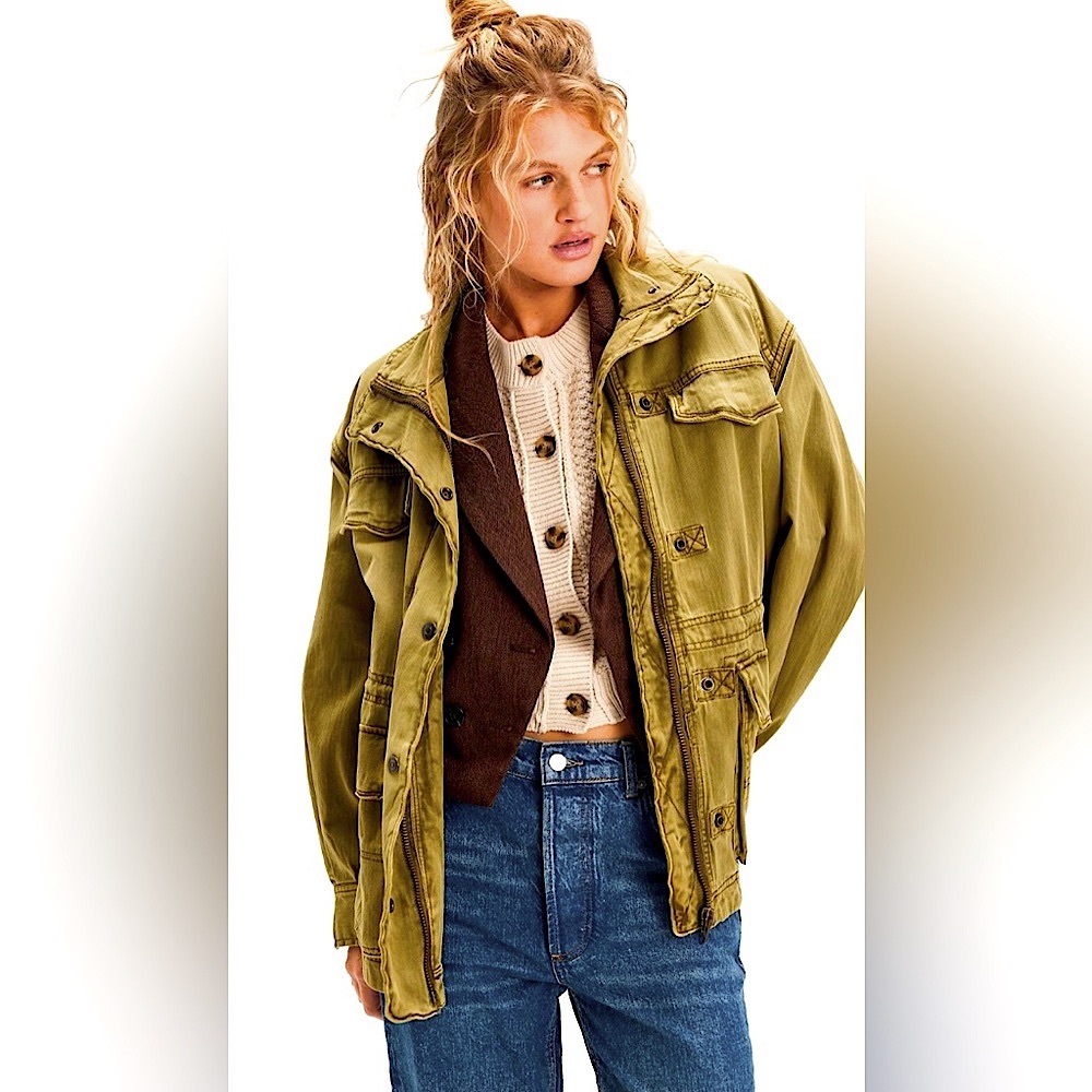 NWT Free People We The Free Arya Utility Jacket
